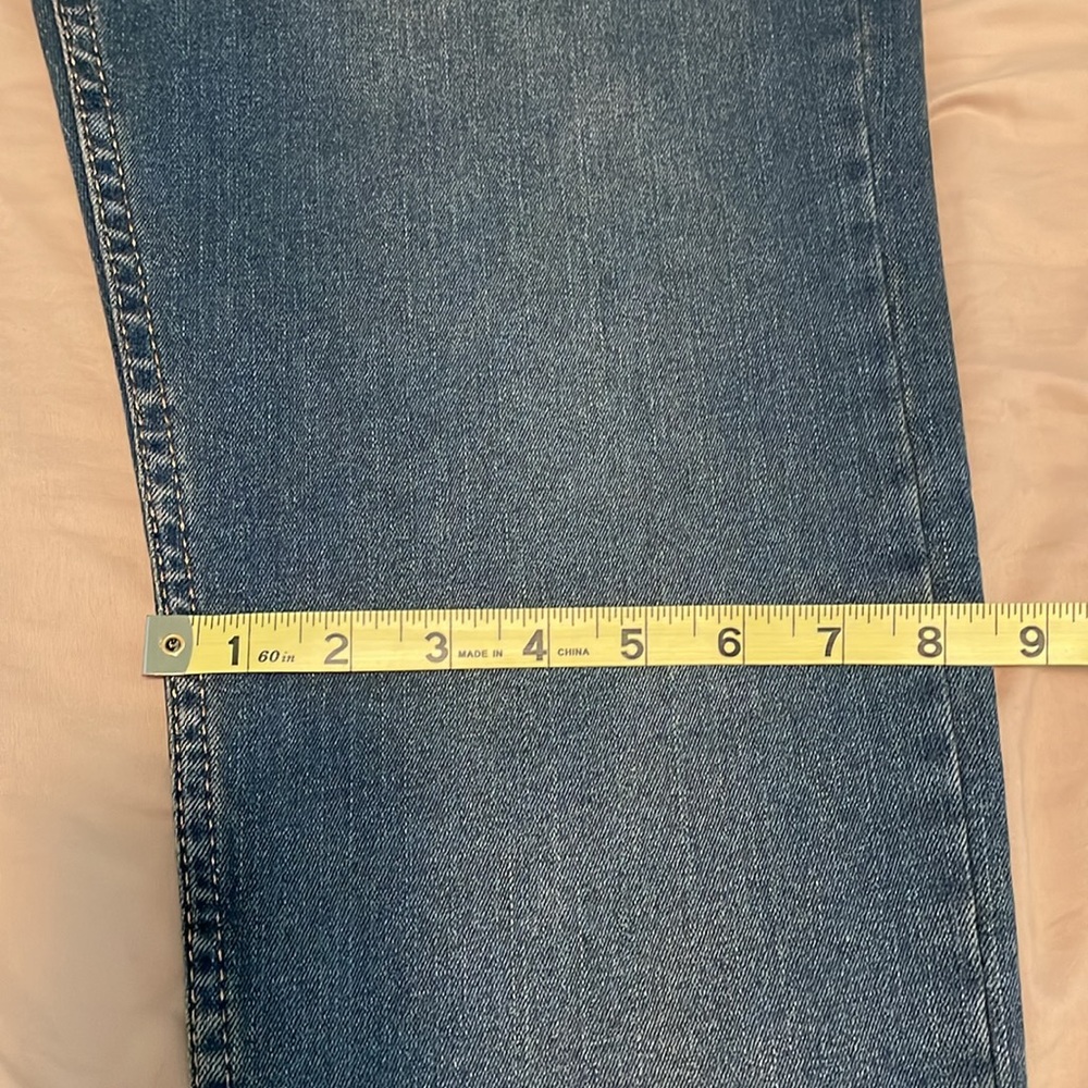JOHN RICHMOND SLIM STRAIGHT DENIM labeled size 36x31 (waist measurement is 16”) - Picture 11 of 12